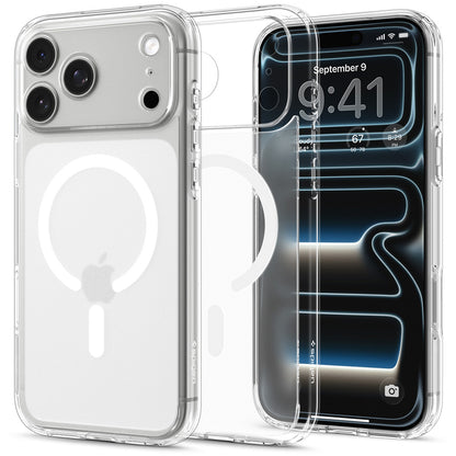 MagSafe Case for Apple iPhone 18 Pro / 17 Pro, Spigen, Ultra Hybrid, Satin White ACS12161