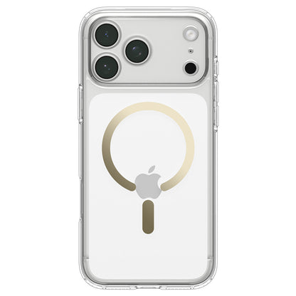 Coque MagSafe pour Apple iPhone 18 Pro / 17 Pro, Spigen, Ultra Hybrid, Or Transparent ACS12157