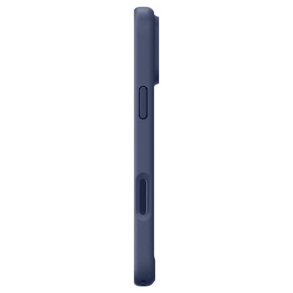 Coque MagSafe pour Apple iPhone 18 Pro / 17 Pro, Spigen, Ultra Hybrid, Bleu Marine Satiné ACS11931