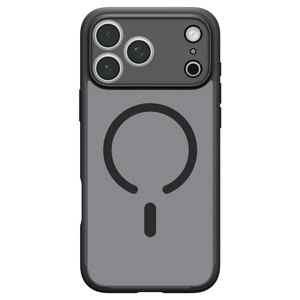 Coque MagSafe pour Apple iPhone 18 Pro / 17 Pro, Spigen, Ultra Hybrid, Noir Satiné ACS12160