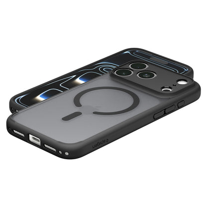 Coque MagSafe pour Apple iPhone 18 Pro / 17 Pro, Spigen, Ultra Hybrid, Noir Satiné ACS12160