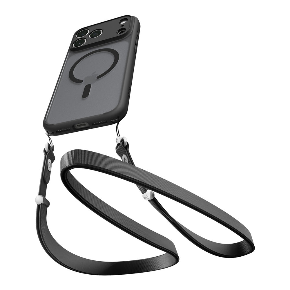 Coque MagSafe pour Apple iPhone 18 Pro / 17 Pro, Spigen, Ultra Hybrid, Noir Satiné ACS12160