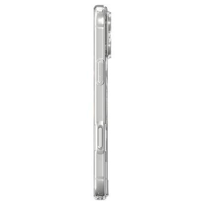Coque MagSafe pour Apple iPhone 18 Pro / 17 Pro, Spigen, Ultra Hybrid, Transparent Bleu Marine ACS12158
