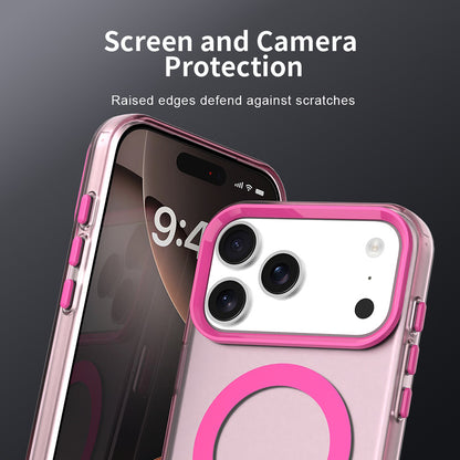 Coque MagSafe pour Apple iPhone 18 Pro / 17 Pro, Techsuit, CandyCase, Rose