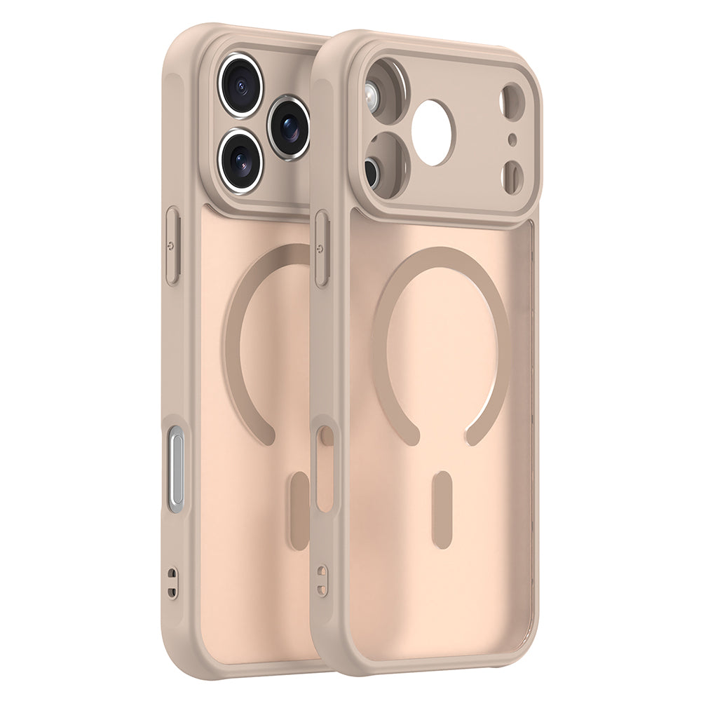 MagSafe-Hülle für Apple iPhone 18 Pro / 17 Pro, Techsuit, HaloFrost II, Gold