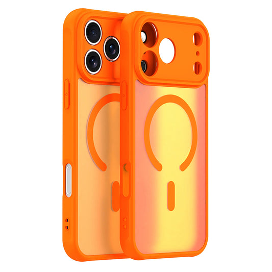 MagSafe-Hülle für Apple iPhone 18 Pro / 17 Pro, Techsuit, HaloFrost II, Orange
