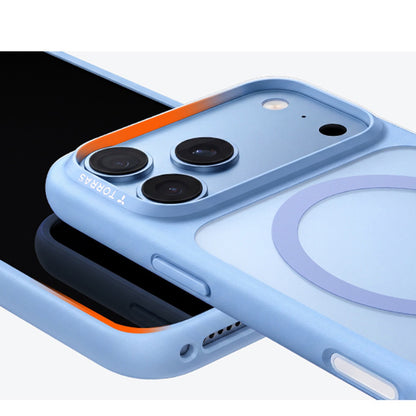 Coque MagSafe pour Apple iPhone 18 Pro / 17 Pro, Torras, Guardian, Bleue