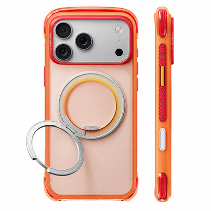 MagSafe-Hülle für Apple iPhone 18 Pro / 17 Pro, Torras, O3 Air Core, Orange