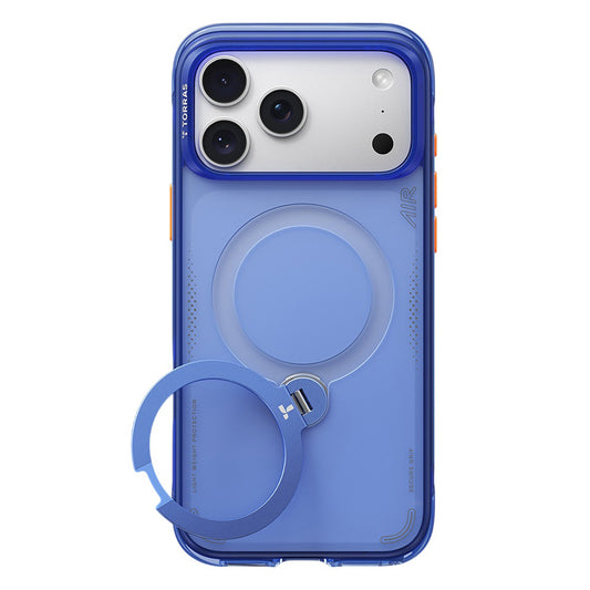 Coque MagSafe pour Apple iPhone 18 Pro / 17 Pro, Torras, Ostand Q3 Air, Bleue