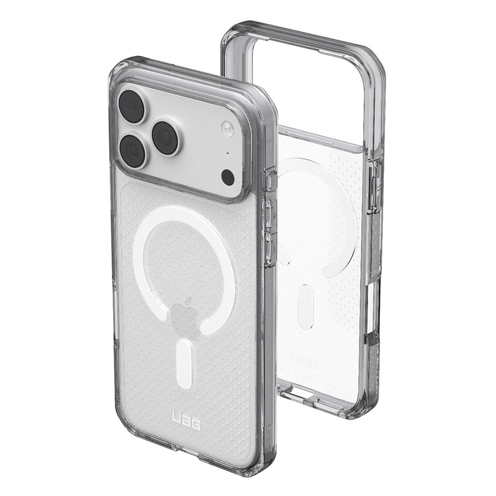 Coque MagSafe pour Apple iPhone 18 Pro / 17 Pro, Urban Armor Gear, Dot, Argentée