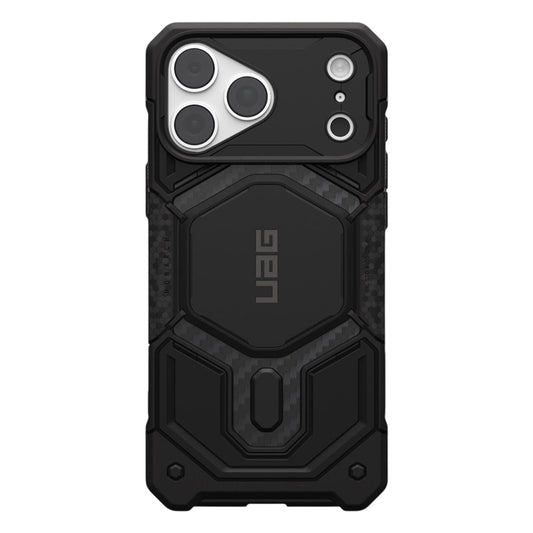 Coque MagSafe pour Apple iPhone 18 Pro / 17 Pro, Urban Armor Gear, Monarch Pro Carbon, Noire