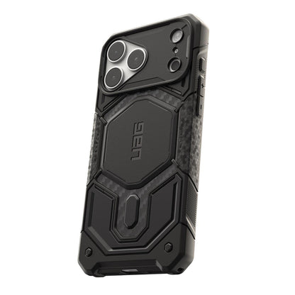 MagSafe-Hülle für Apple iPhone 18 Pro / 17 Pro, Urban Armor Gear, Monarch Pro Carbon, Schwarz