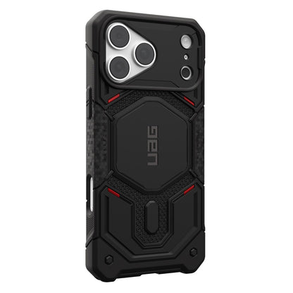 Coque MagSafe pour Apple iPhone 18 Pro / 17 Pro, Urban Armor Gear, Monarch Pro Kevlar, Noire