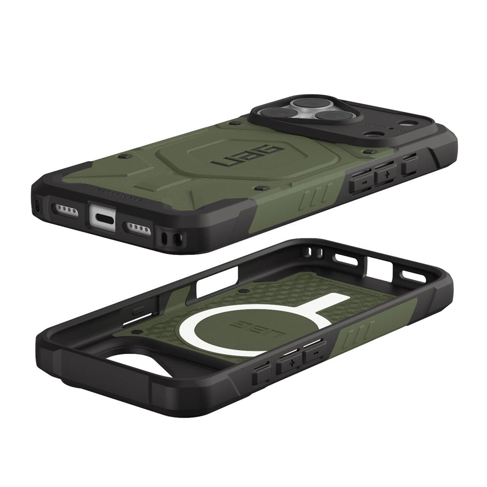 Coque MagSafe pour Apple iPhone 18 Pro / 17 Pro, Urban Armor Gear, Pathfinder, Vert