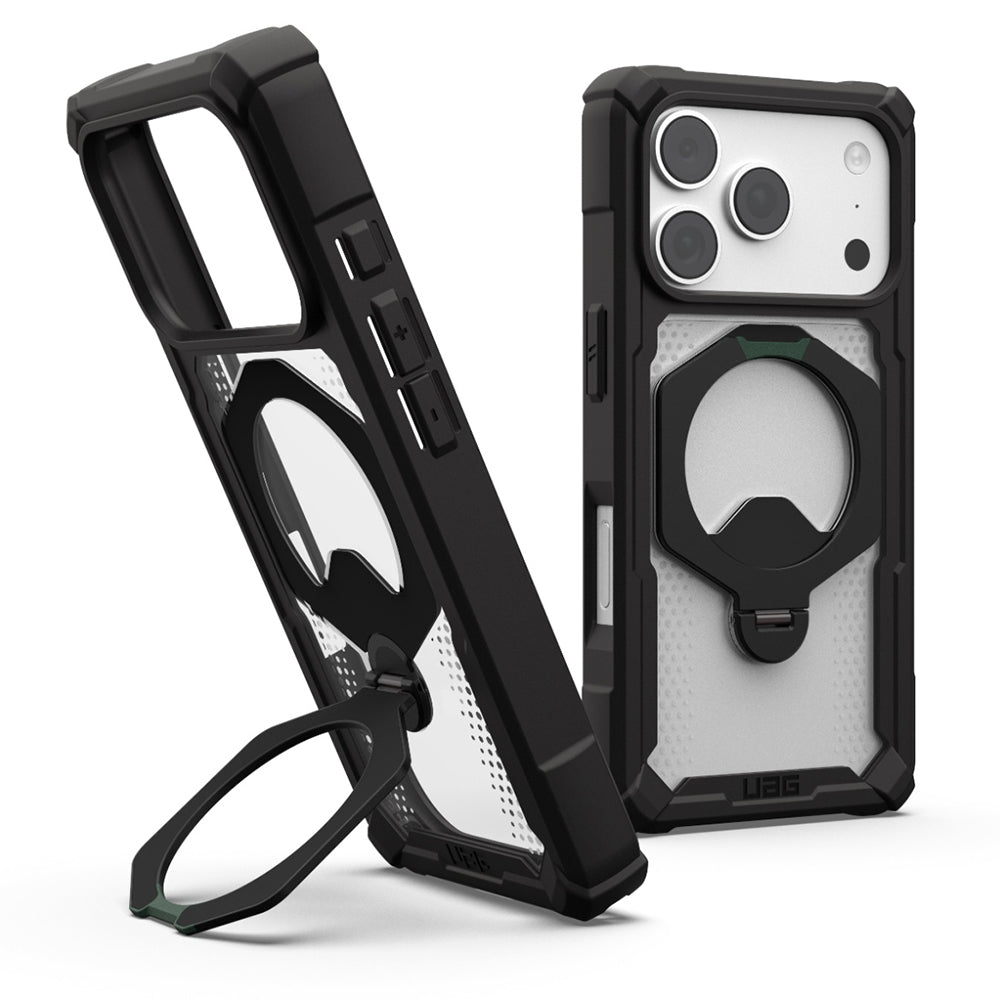 Coque MagSafe pour Apple iPhone 18 Pro / 17 Pro, Urban Armor Gear, Plasma XTE, Noir Transparent