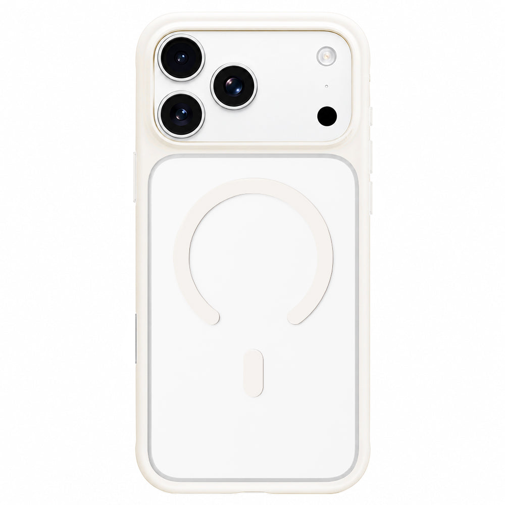 Coque MagSafe pour Apple iPhone 18 Pro Max / 17 Pro Max, Blueo, APE Anti-Drop, grise