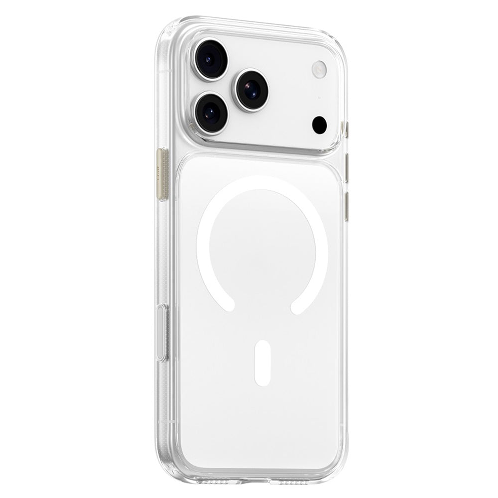 Coque MagSafe pour Apple iPhone 18 Pro Max / 17 Pro Max, Blueo, Crystal+ Anti-Drop, transparente