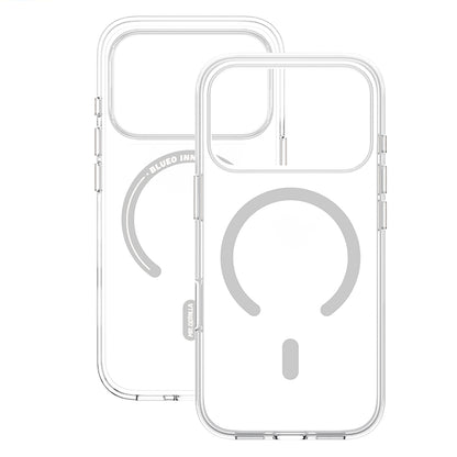 MagSafe-Hülle für Apple iPhone 18 Pro Max / 17 Pro Max, Blueo, Crystal Pro Anti-Drop, transparent