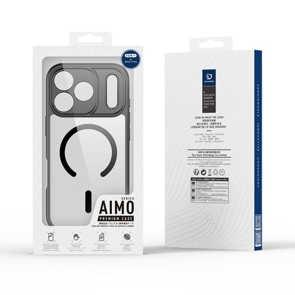 Coque MagSafe pour Apple iPhone 18 Pro Max / 17 Pro Max, DUX DUCIS, Aimo, Noire
