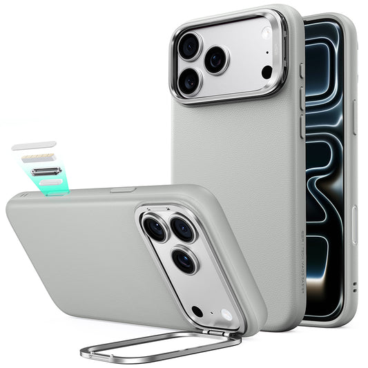 MagSafe-Hülle für Apple iPhone 18 Pro Max / 17 Pro Max, ESR, Atelier mit Ständer, Grau