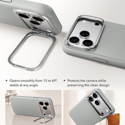 MagSafe-Hülle für Apple iPhone 18 Pro Max / 17 Pro Max, ESR, Atelier mit Ständer, Grau