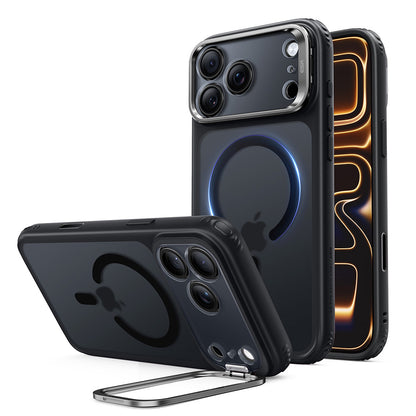 Coque MagSafe pour Apple iPhone 18 Pro Max / 17 Pro Max, ESR, Classic Hybrid Kickstand, Noir Satiné