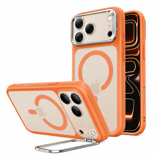 MagSafe-Hülle für Apple iPhone 18 Pro Max / 17 Pro Max, ESR, Classic Hybrid Kickstand, Satin Orange