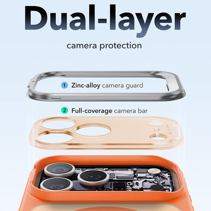 MagSafe-Hülle für Apple iPhone 18 Pro Max / 17 Pro Max, ESR, Classic Hybrid Kickstand, Satin Orange