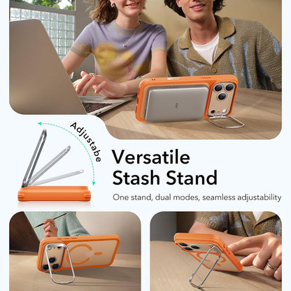 MagSafe-Hülle für Apple iPhone 18 Pro Max / 17 Pro Max, ESR, Classic Hybrid Kickstand, Satin Orange