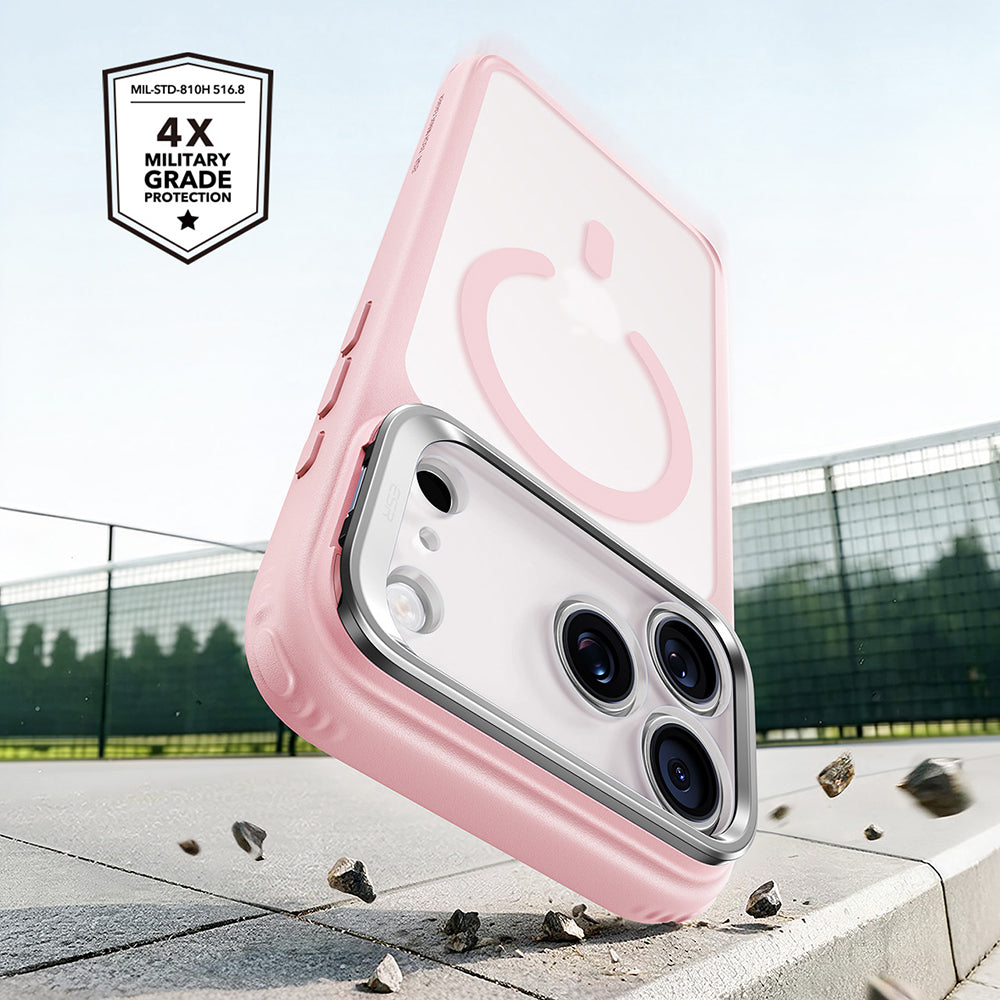 Coque MagSafe pour Apple iPhone 18 Pro Max / 17 Pro Max, ESR, Classic Hybrid Kickstand, Rose Satiné