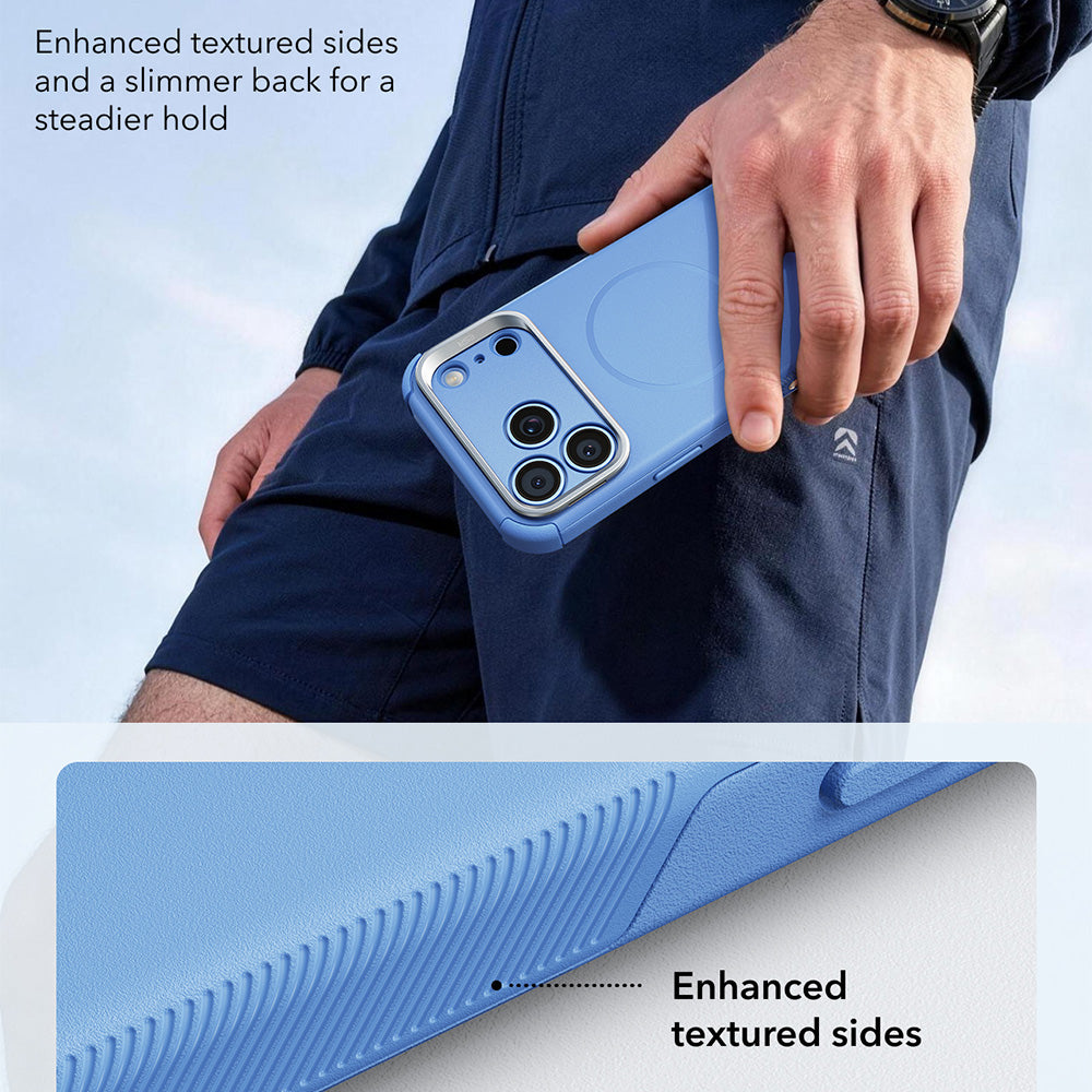 MagSafe-Hülle für Apple iPhone 18 Pro Max / 17 Pro Max, ESR, Cyber Armor Kickstand, Blau