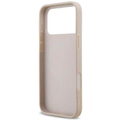 Coque MagSafe pour Apple iPhone 18 Pro Max / 17 Pro Max, Guess, Saffiano, Rose