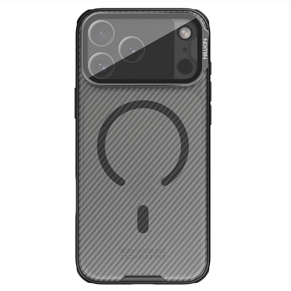 MagSafe-Hülle für Apple iPhone 18 Pro Max / 17 Pro Max, Nillkin, CamShield Prop, Schwarz Transparent