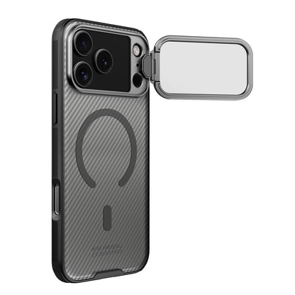 MagSafe-Hülle für Apple iPhone 18 Pro Max / 17 Pro Max, Nillkin, CamShield Prop, Schwarz Transparent
