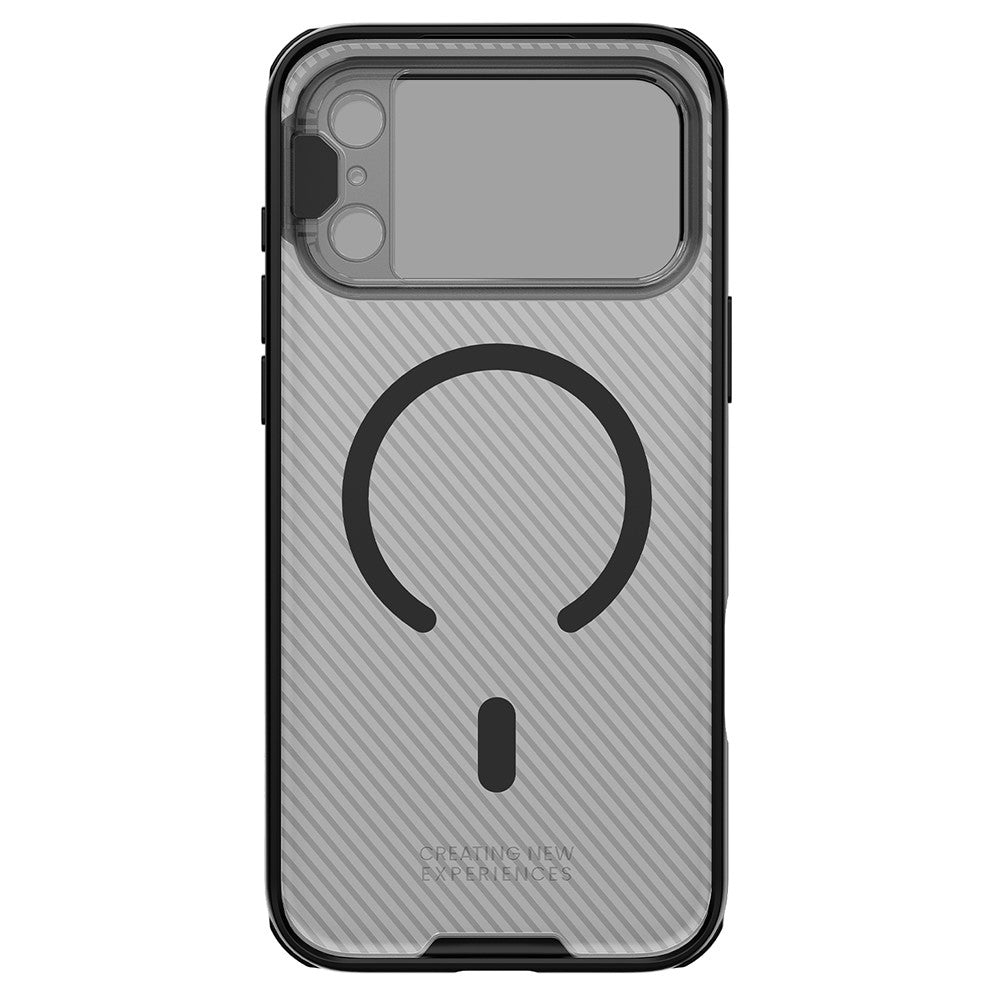 MagSafe-Hülle für Apple iPhone 18 Pro Max / 17 Pro Max, Nillkin, CamShield Prop, Schwarz Transparent