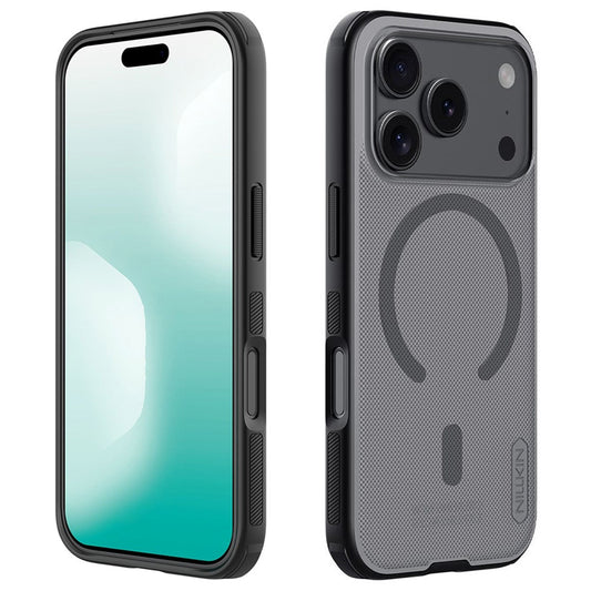 MagSafe Case for Apple iPhone 18 Pro Max / 17 Pro Max, Nillkin, Super Shield Pro, Transparent Black