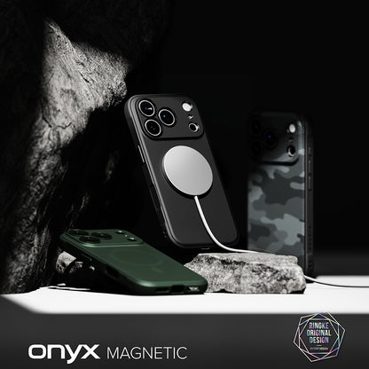 Coque MagSafe pour Apple iPhone 18 Pro Max / 17 Pro Max, Ringke, Onyx, Vert Foncé
