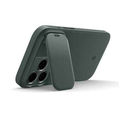 Coque MagSafe pour Apple iPhone 18 Pro Max / 17 Pro Max, Spigen, Optik Armor, Vert ACS09901