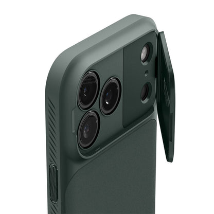 Coque MagSafe pour Apple iPhone 18 Pro Max / 17 Pro Max, Spigen, Optik Armor, Vert ACS09901