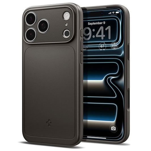 Coque MagSafe pour Apple iPhone 18 Pro Max / 17 Pro Max, Spigen, Thin Fit, Gris ACS12107