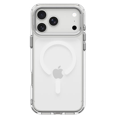MagSafe-Hülle für Apple iPhone 18 Pro Max / 17 Pro Max, Spigen, Ultra Hybrid Optik S, Silber Transparent ACS11908