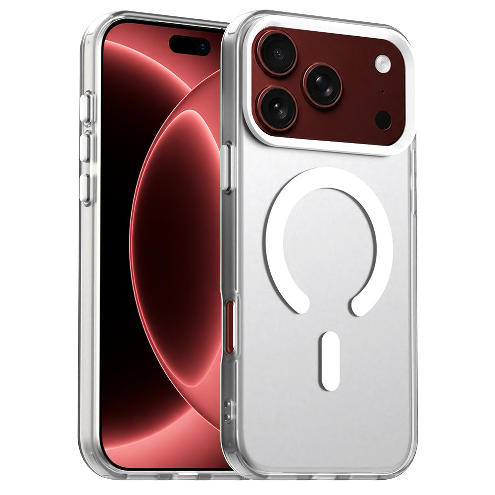 MagSafe-Hülle für Apple iPhone 18 Pro Max / 17 Pro Max, Techsuit, CandyCase, Weiß