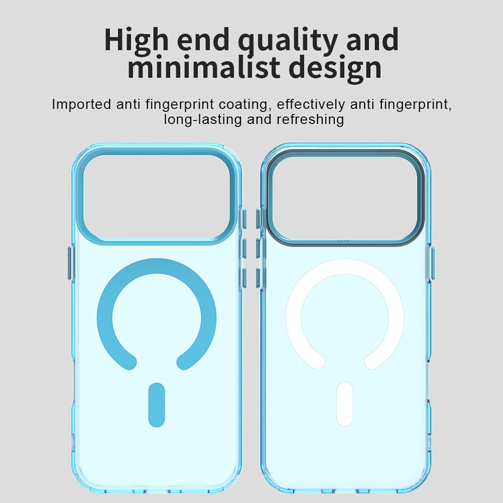 Coque MagSafe pour Apple iPhone 18 Pro Max / 17 Pro Max, Techsuit, CandyCase, Bleue
