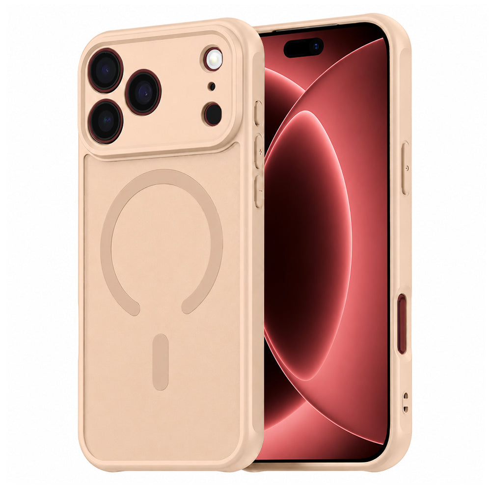 Coque MagSafe pour Apple iPhone 18 Pro Max / 17 Pro Max, Techsuit, HaloFrost II, Dorée