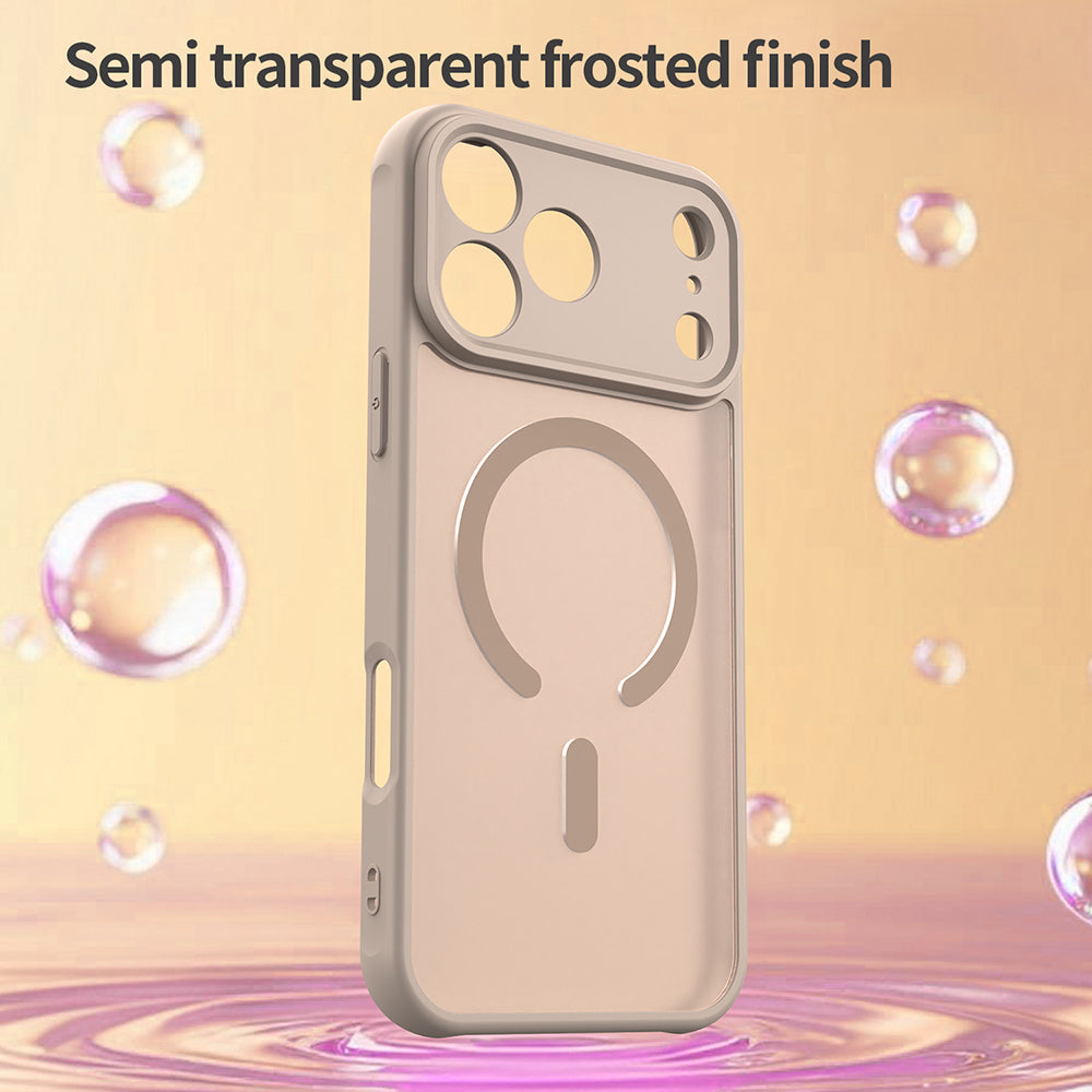 Coque MagSafe pour Apple iPhone 18 Pro Max / 17 Pro Max, Techsuit, HaloFrost II, Dorée