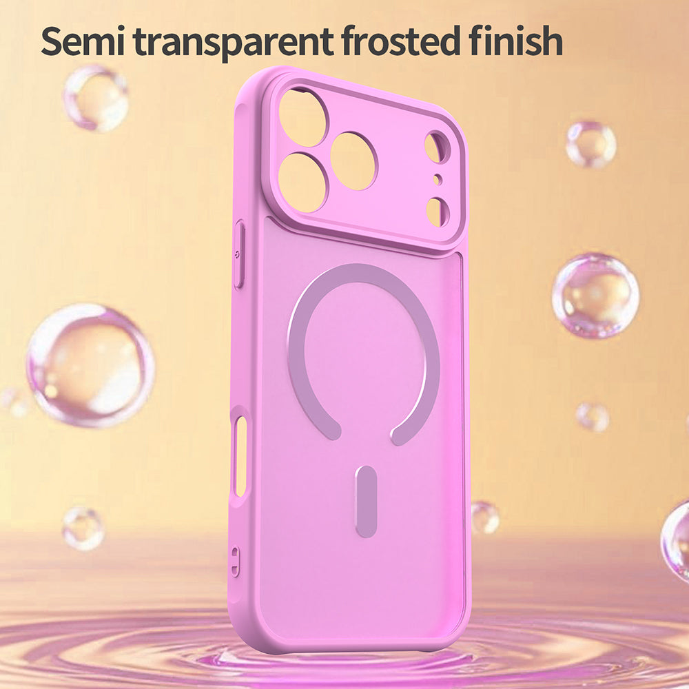 MagSafe-Hülle für Apple iPhone 18 Pro Max / 17 Pro Max, Techsuit, HaloFrost II, Rosa