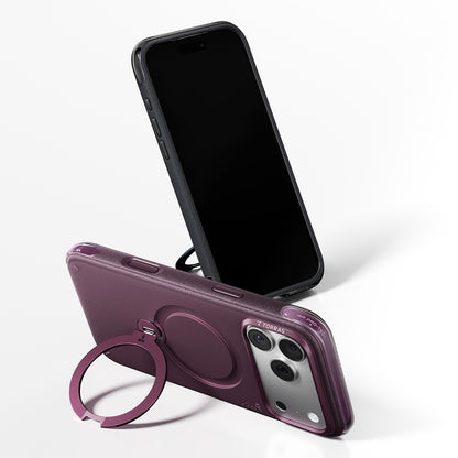 Coque MagSafe pour Apple iPhone 18 Pro Max / 17 Pro Max, Torras, Ostand Q3 Air Essential, Violet