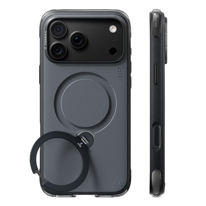 MagSafe-Hülle für Apple iPhone 18 Pro Max / 17 Pro Max, Torras, Ostand Q3 Air Essential, Schwarz