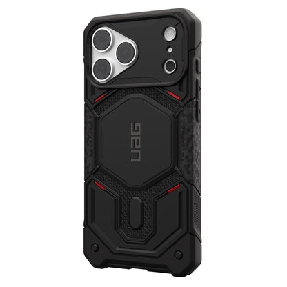 Coque MagSafe pour Apple iPhone 18 Pro Max / 17 Pro Max, Urban Armor Gear Kevlar, Monarch Pro, Noire
