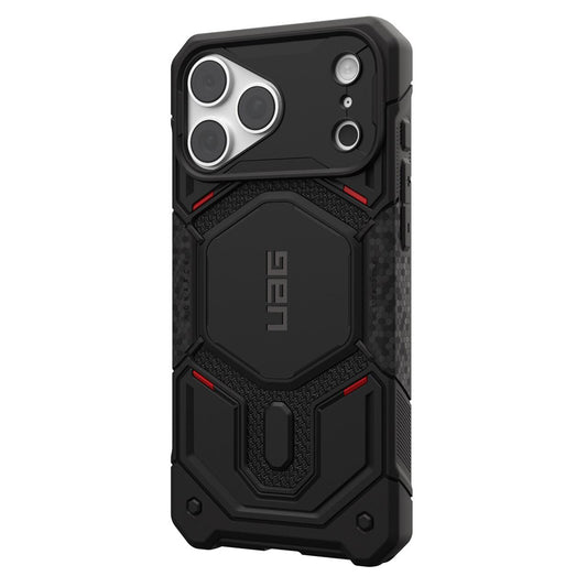 Coque MagSafe pour Apple iPhone 18 Pro Max / 17 Pro Max, Urban Armor Gear Kevlar, Monarch Pro, Noire